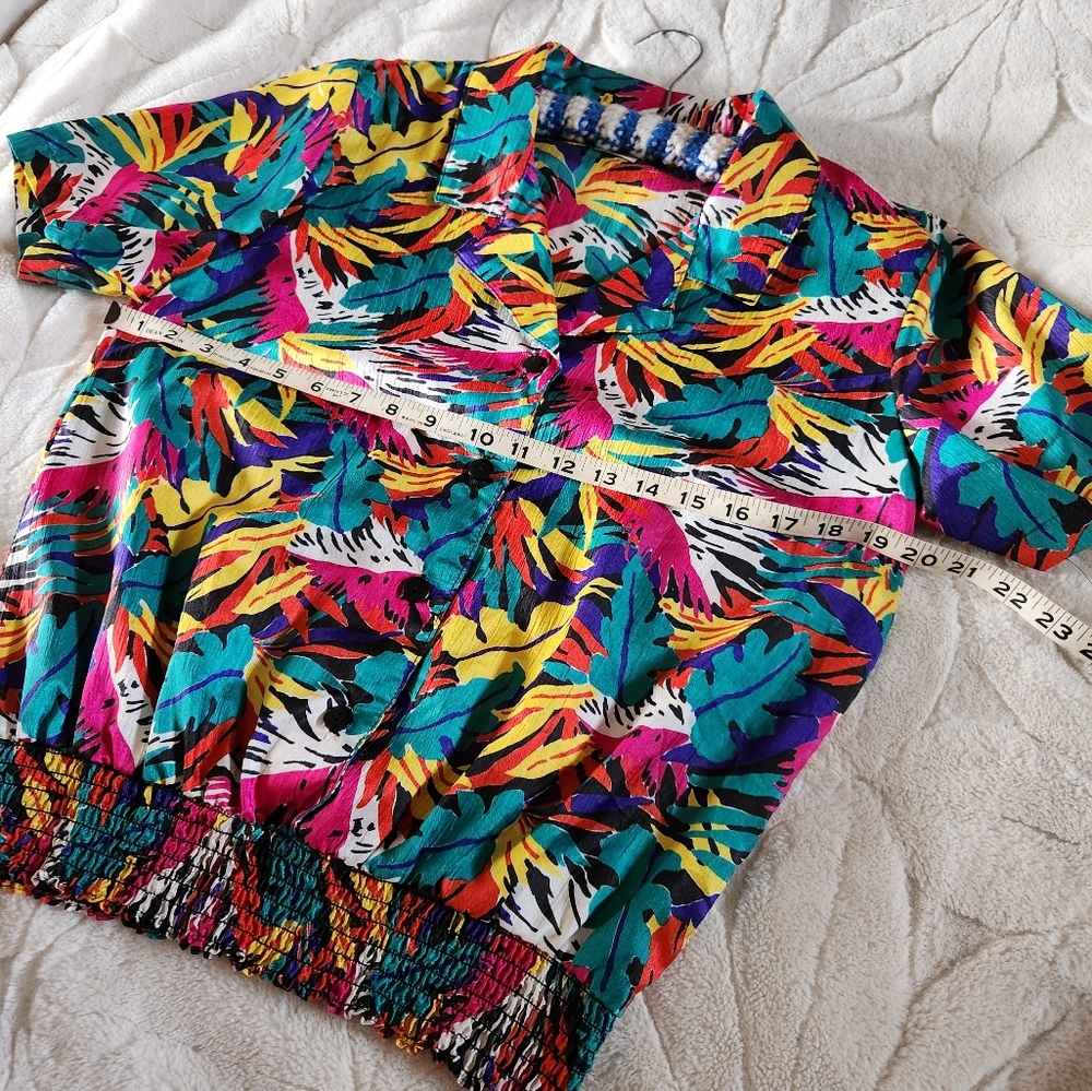 Vintage 80s Blouse - Picture 2 of 5